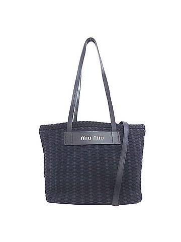 Miu Miu Miu Miu Miu canvas tote bag for women MIUMIU (view 1)