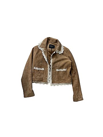 Maje Faux Leather Jacket (view 1)