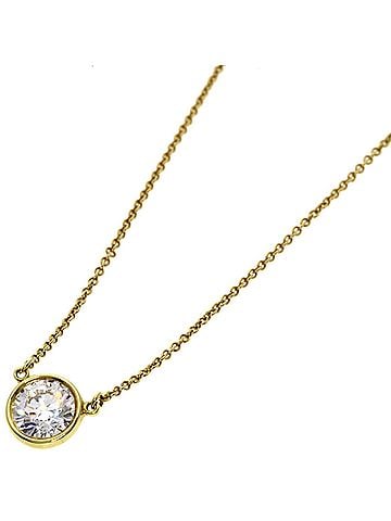Tiffany & Co. Tiffany & Co. by the Yard 1P Diamond Necklace 18K Yellow Gold Women's TIFFANY (view 1)