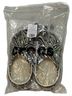 Crocs Animal Print Color Block Black Ivory Mule/Clog Size 7 - photo 3
