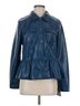 Marc New York 100% Polyurethane 100% Polyester Solid Blue Jacket Size M - photo 1
