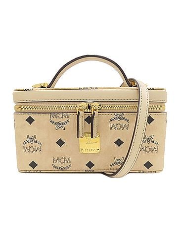 MCM MCM Vanity 2-Way Handbag, PVC, Women's (view 1)
