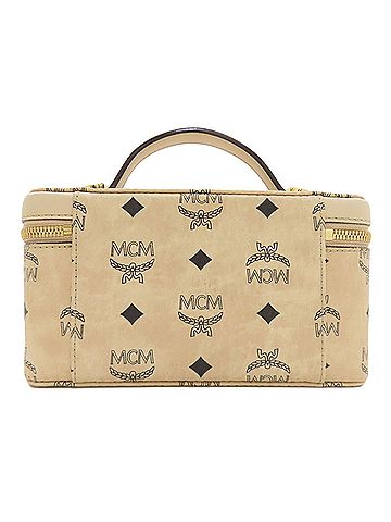 MCM MCM Vanity 2-Way Handbag, PVC, Women's (view 2)