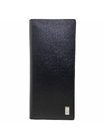 Dunhill Dunhill Sidecar Leather Dark Brown Plate Long Wallet for Men KK-17236 (view 1)