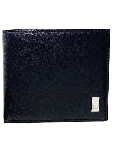 Dunhill Dunhill Sidecar Bi-fold Wallet, Leather, Black, QD3070A, Men's, Unused, TT-17212 (view 1)