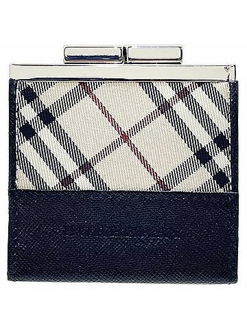 Burberry Burberry Check Coin Case, Nylon Leather, Beige/Black, Wallet KK-17239 (view 1)
