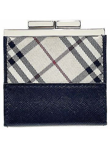 Burberry Burberry Check Coin Case, Nylon Leather, Beige/Black, Wallet KK-17239 (view 2)