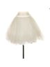 J.Crew Collection Solid Ivory Formal Skirt Size 4 - photo 6