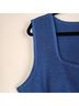 misook 100% Acrylic Blue Tank Top Size 3X - photo 6