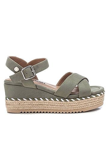 XTI Women's Suede Wedge Sandals (view 1)