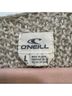 O'Neill 100% Acrylic Stripes Tan Brown White Cardigan Size L - photo 3