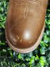Ariat 100% Leather Brown Ivory Boots Size 6 1/2 - photo 8
