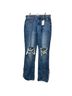 Hidden Jeans 100% Cotton Solid Blue Jeans Size 30 waist - photo 1