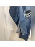 Hidden Jeans 100% Cotton Solid Blue Jeans Size 30 waist - photo 7