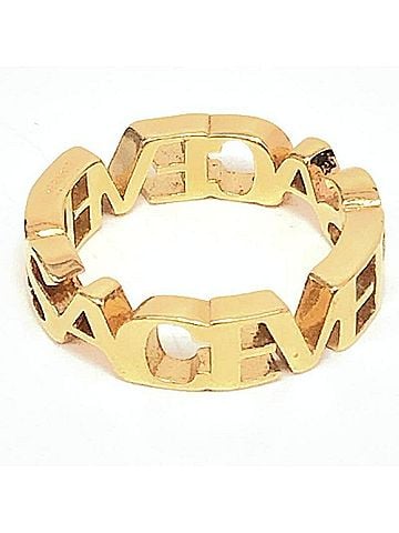 Versace VERSACE ring, gold, Versace (view 2)