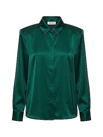 Marella Long Sleeve Button-Down Shirt (view 1)