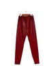 Michael Kors Red Faux Leather Pants Size 8 - photo 2