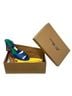 Charlotte Stone 100% Leather Blue Heels Size 10 - photo 7