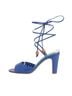 Charlotte Stone 100% Leather Blue Heels Size 10 - photo 1