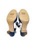 Charlotte Stone 100% Leather Blue Heels Size 10 - photo 9