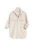 Frank & Eileen 100% Cotton Ivory Coat Size XS - photo 1