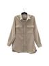 Frank & Eileen 100% Cotton Ivory Coat Size XS - photo 4
