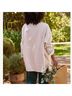 Frank & Eileen 100% Cotton Ivory Coat Size XS - photo 6