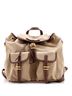 Prada 100% Canvas Plain Brown Logo Backpack Canvas One size - photo 1