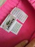 Lacoste 100% Cotton Pink Pullover Sweater Size S - photo 3