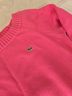 Lacoste 100% Cotton Pink Pullover Sweater Size S - photo 4