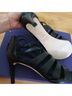 Stuart Weitzman 100% Leather Black Sandals Size 7 - photo 5