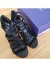 Stuart Weitzman 100% Leather Black Sandals Size 7 - photo 3