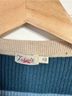 Faherty Stripes Blue Gray Casual Sweaters Size S - photo 4