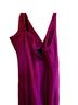 Express Solid Purple Burgundy Cocktail Dress Size S - photo 3