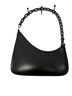 MMS Black Leather Hobo One size - photo 1