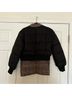 Veronica Beard 100% Polyester 40% Wool 25% Other Plaid Black Brown Jacket Size 8 - photo 11