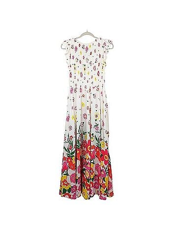Mister Zimi Abbie Dress in White Meadow Casual Dress (view 2)