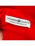 Cashmere 100% Cashmere Red Poncho One size - photo 3