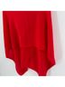 Cashmere 100% Cashmere Red Poncho One size - photo 6