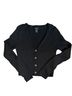 Forever 21 Black Green Cardigan Size M - photo 1