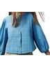 Melissa Nepton Blue Kitty Denim Jacket in Bleached Denim Size XS - photo 3