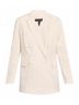 Rag & Bone White Emile Linen Blazer in Ivory Size 6 - photo 2