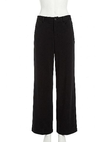 Drew Anslie Modal Jersey Pants in Black (view 1)