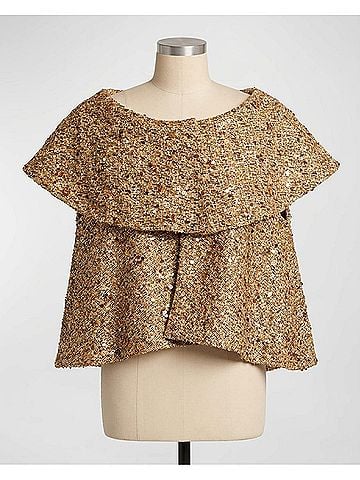 Frances Valentine Peyton Jacket in Swing Jacket Se Gold (view 1)