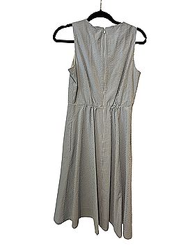 slim fit dress slacks Scoop Neck, Open Back, Asymmetric Hem With Slit Detail Fit And Flare M –  John Paul Ataker main image 1