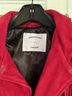 Free People 100% Suede Red Jacket Size S - photo 5