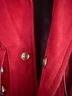 Free People 100% Suede Red Jacket Size S - photo 12
