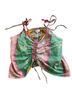 Kantha Bae Print Green Purple Tank Top One size - photo 1