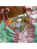 Kantha Bae Print Green Purple Tank Top One size - photo 3