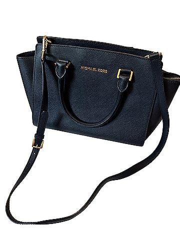 Michael Kors Leather Tote (view 2)